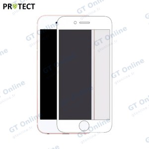 Verre Trempé Intégral PROTECT pour Apple iPhone 6 Plus/iPhone 6S Plus Blanc