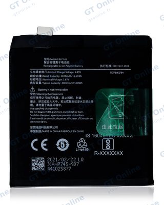 Batterie pour OnePlus 7T Pro (BLP745)