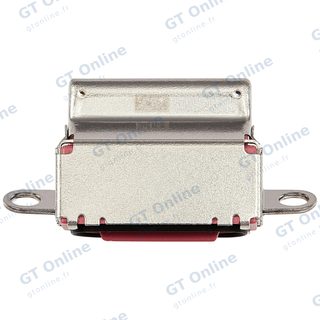 Connecteur de charge nu à souder pour Apple iPad 11 (2025) (soudure requise, premium, lot de 10, rose)