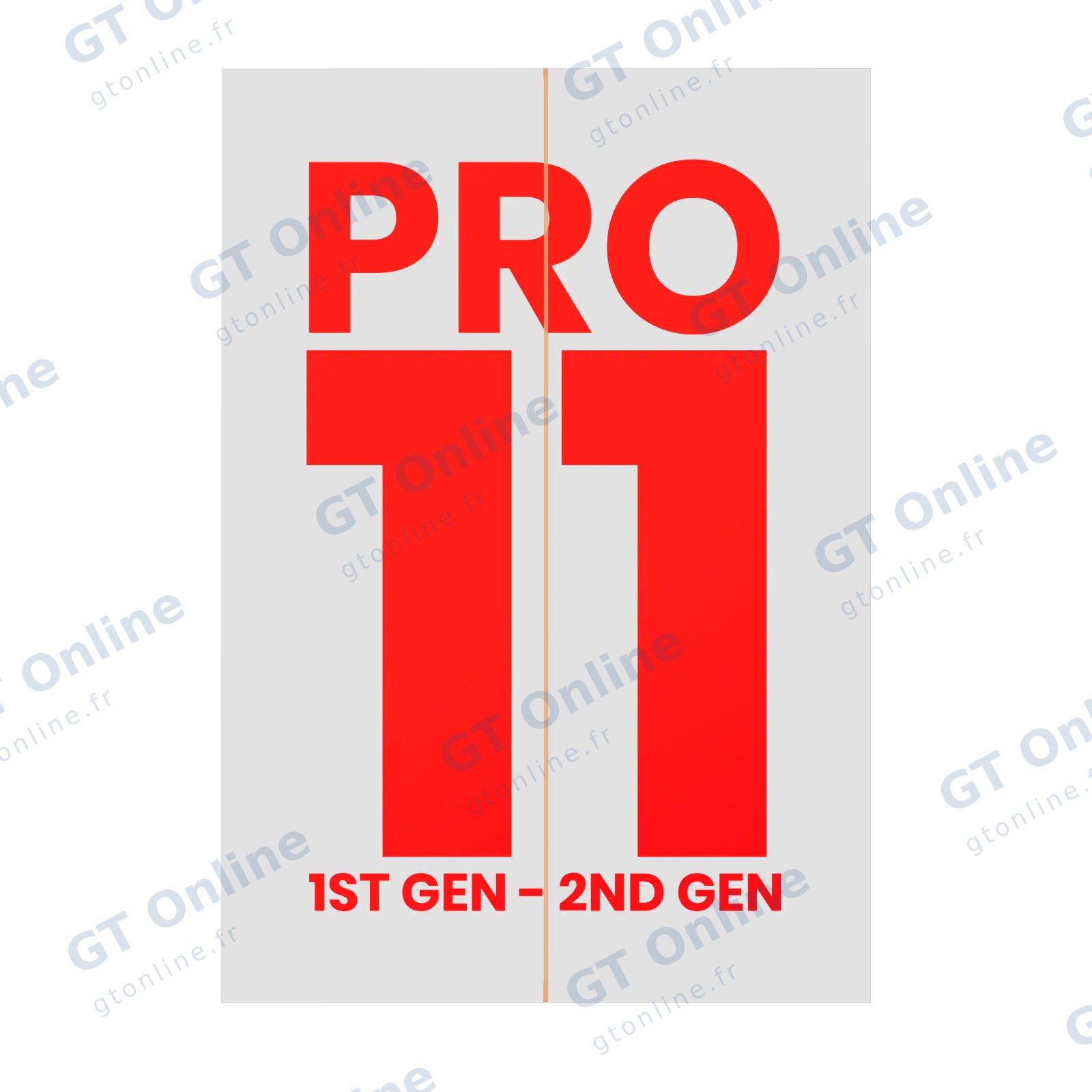 Film polariseur pour Apple iPad Pro 11" 1re génération (2018) / Pro 11" 2e génération (2020) (lot de 10)