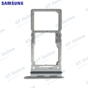 Tiroir SIM Original Samsung Galaxy A34 5G A346 GH98-48063B Argent