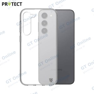Coque Silicone PROTECT pour Samsung Galaxy S23 Plus 5G S916 Transparent