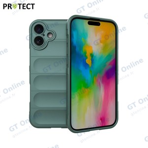 Coque de Protection IX008 PROTECT pour Apple iPhone 16 Plus Vert Foncé