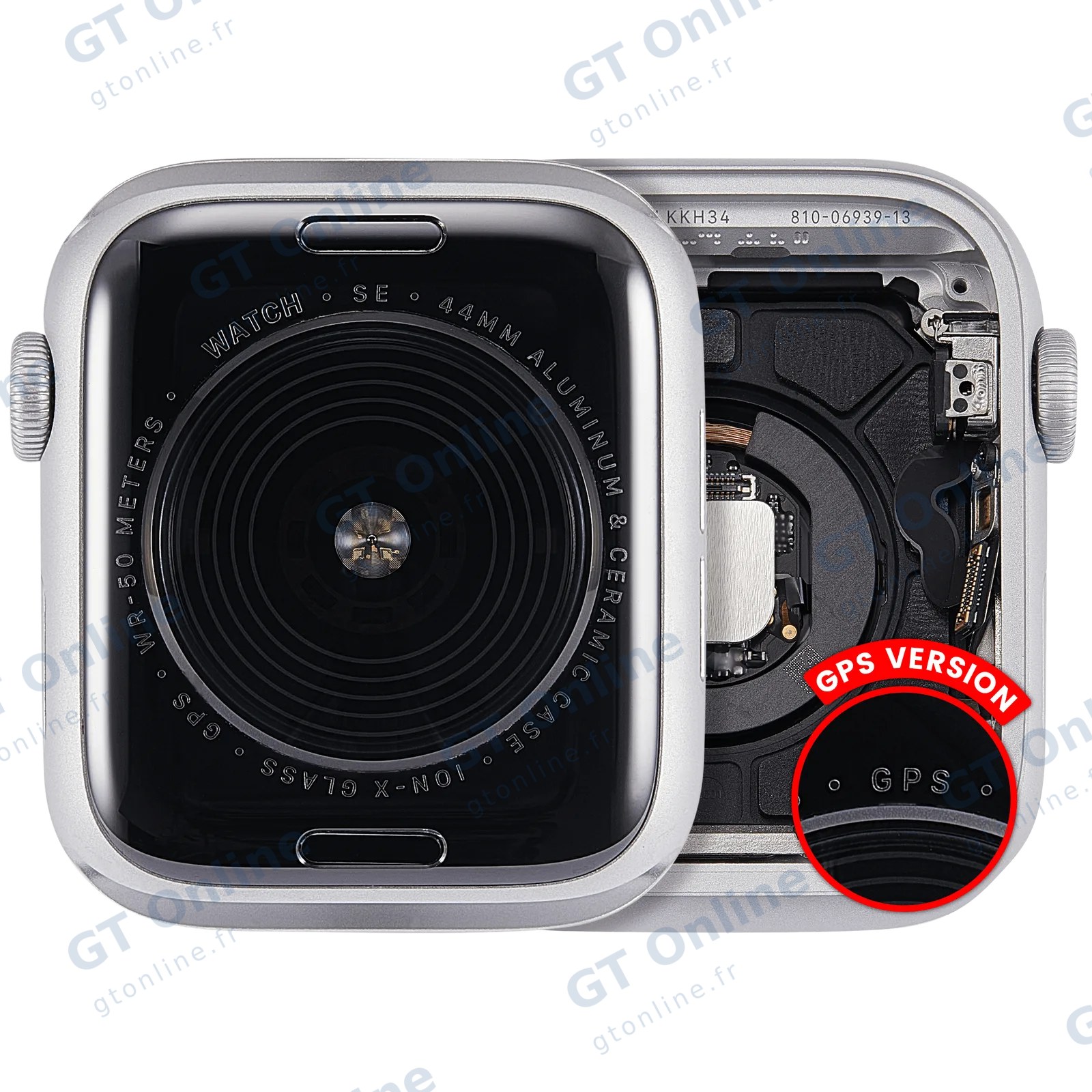 Châssis pour Apple Watch Series SE 1st (44MM) (origine d'occasion — grade A, version GPS, Aluminum / Silver)