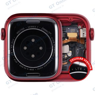 Châssis pour Apple Watch Series 7 (41MM) (origine d'occasion — grade A, Cellular Version, Aluminum / Red)