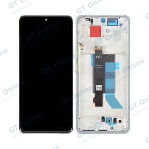 Écran Tactile Original Pulled avec Châssis (PIEC) Xiaomi Redmi Note 14 Pro 5G Vert