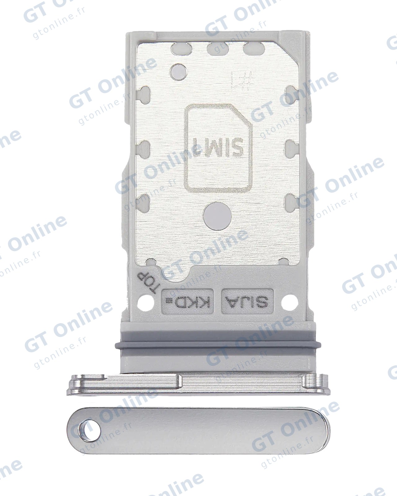 Tiroir SIM pour Samsung Galaxy S22 / S22 Plus (blanc)