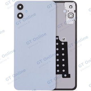 Vitre arrière pour Samsung Galaxy A05 4G (A055 / 2023) (sans logo, compatible premium, argent)