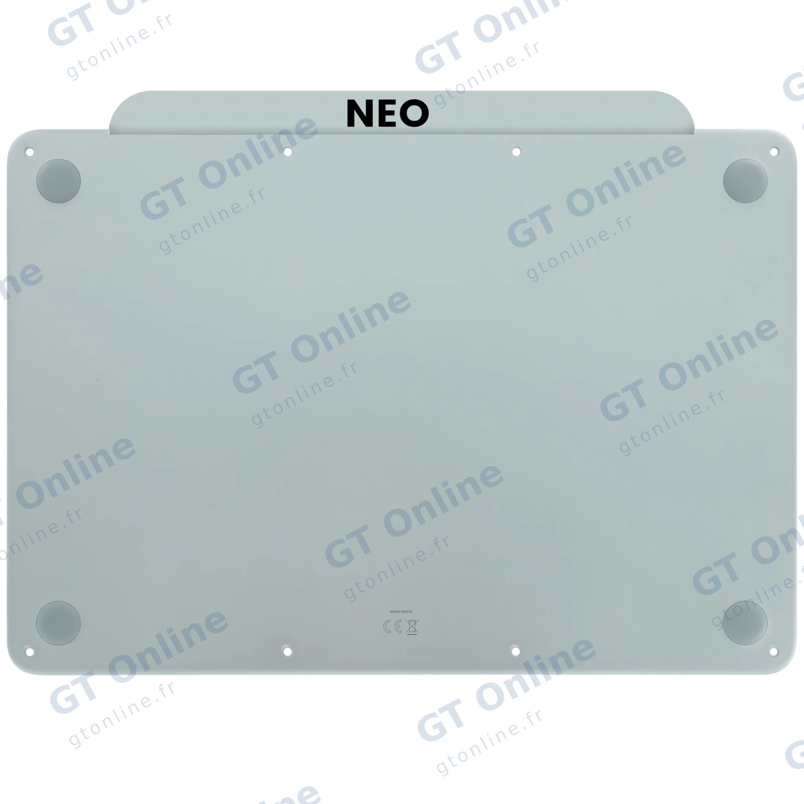 Coque inférieure pour Apple MacBook Neo (origine, argent)