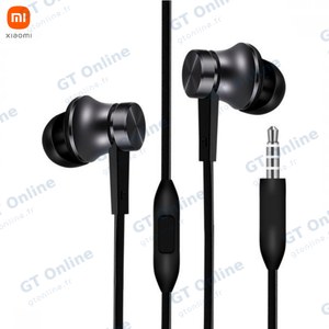Écouteurs Filaires Jack 3.5mm Xiaomi ZBW4354TY Mi In-Ear Noir