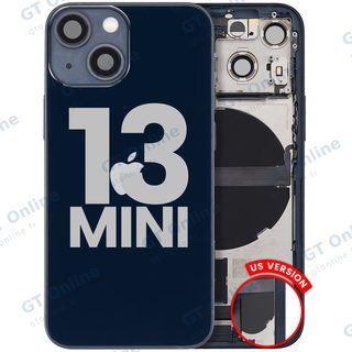 Châssis pour Apple iPhone 13 Mini (version US, origine d'occasion — grade B, minuit)