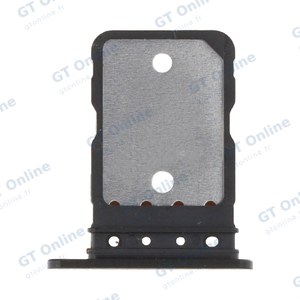 Tiroir Sim Premium Google Pixel 6 Noir Carbone