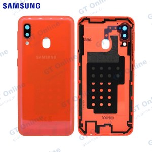Cache Arrière Original Samsung Galaxy A20e A202 GH82-20125D Corail