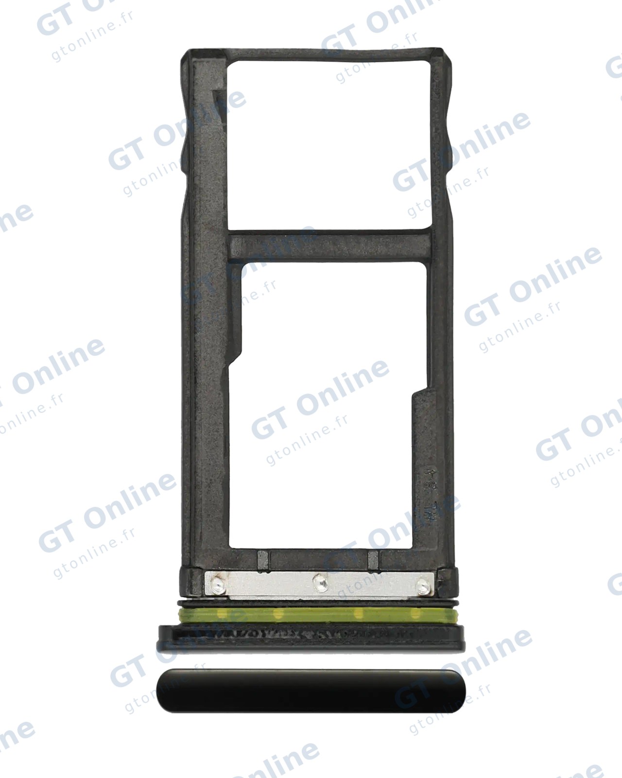 Tiroir SIM pour Motorola One Vision (XT1970 / 2019) / P50 (XT1970 / 2019) (noir)