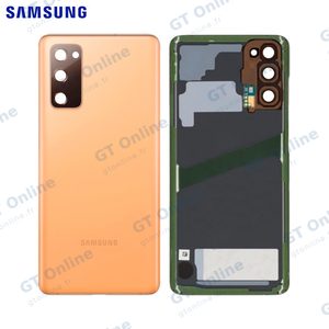 Cache Arrière Original Samsung Galaxy S20 FE 4G G780/Galaxy S20 FE 5G G781 GH82-24263F Cloud Orange