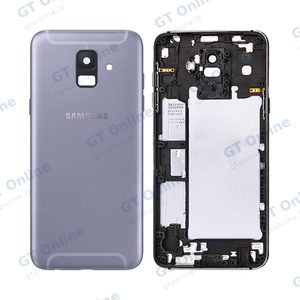 Cache Arrière Premium Samsung Galaxy A6 2018 A600 Argent