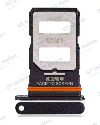 Tiroir SIM pour Xiaomi Redmi Note 12 Pro Speed / Poco X5 Pro 5G (noir)