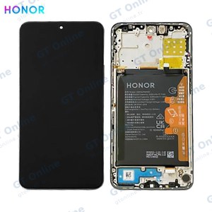 Bloc Écran Complet avec Châssis et Batterie Original Honor X8a/90 Lite 0235AEUK Titanium Silver