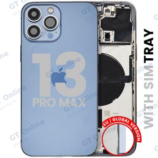 Châssis pour Apple iPhone 13 Pro Max (version EU, origine d'occasion — grade B, Sierra Blue)