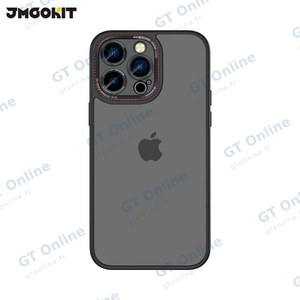 Coque de Protection Canon Lens JMGOKIT pour Apple iPhone 16 Pro Max Noir