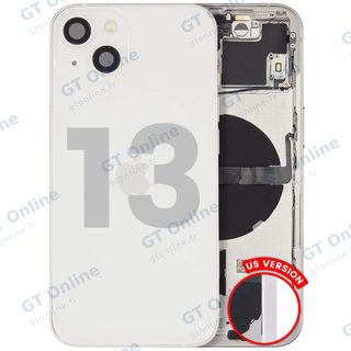 Châssis pour Apple iPhone 13 (version US, origine d'occasion — grade B, lumière stellaire) — réf. 107082111026