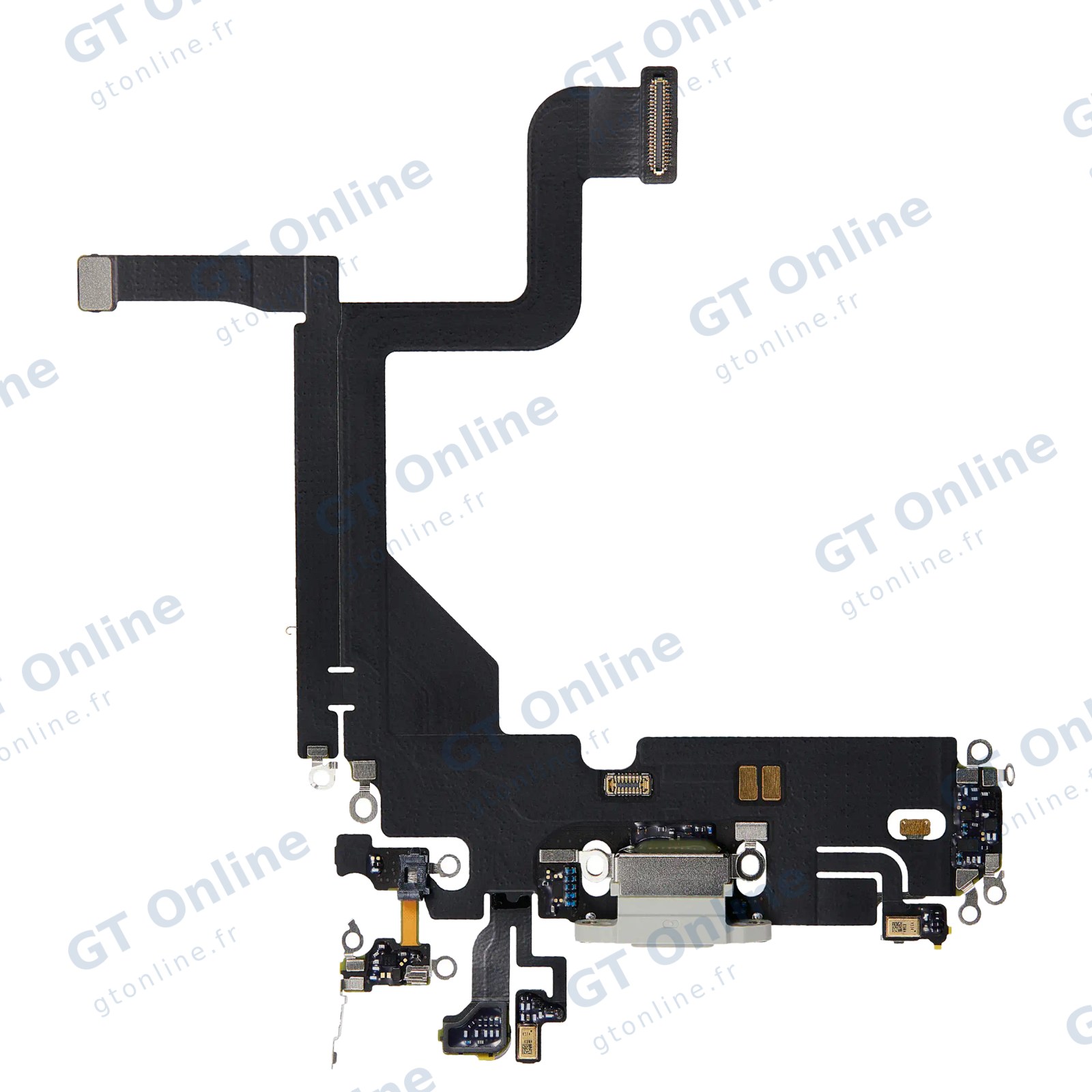 Dock de charge pour Apple iPhone 13 Pro (origine d'occasion, argent)