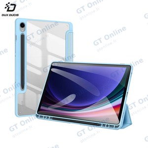 Housse de Protection Toby Dux Ducis pour Samsung Galaxy Tab S9 Wi-Fi X710/Galaxy Tab S9 5G X716 Bleu