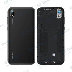 Cache Arrière Premium Huawei Y5 2019 Noir Carbone