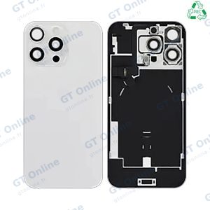 Cache Arrière Aftermarket (PIEC) Apple iPhone 16 Pro Max Titane Blanc