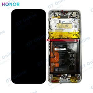 Bloc Écran Complet avec Châssis et Batterie Original Honor Magic 7 Pro 0235AMRN Gris Ombre