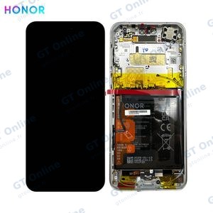 Bloc Écran Complet avec Châssis et Batterie Original Honor Magic 7 Pro 0235AMRN Gris Ombre