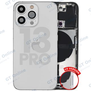 Châssis pour Apple iPhone 13 Pro (version US, origine d'occasion — grade B, argent)