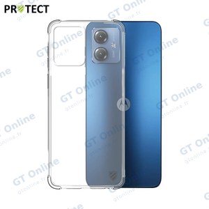 Coque Silicone Renforcée PROTECT pour Motorola Moto G14 Transparent