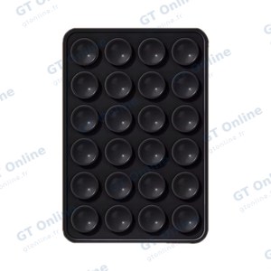 Support Ventouse Silicone Universel pour Smartphone Noir