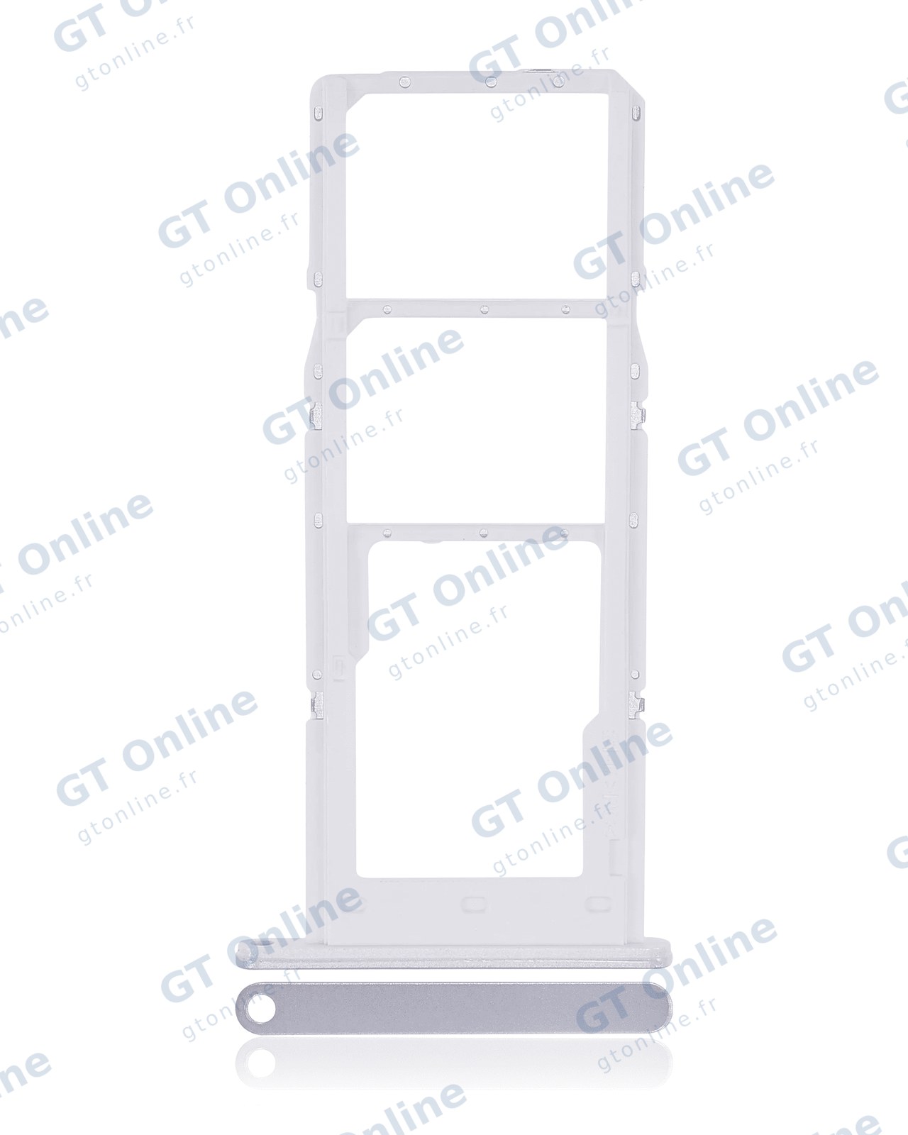 Tiroir SIM pour Samsung Galaxy M14 (M146 / 2023) (argent)