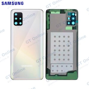 Cache Arrière Original Samsung Galaxy A51 A515 GH82-21653A Blanc Prism