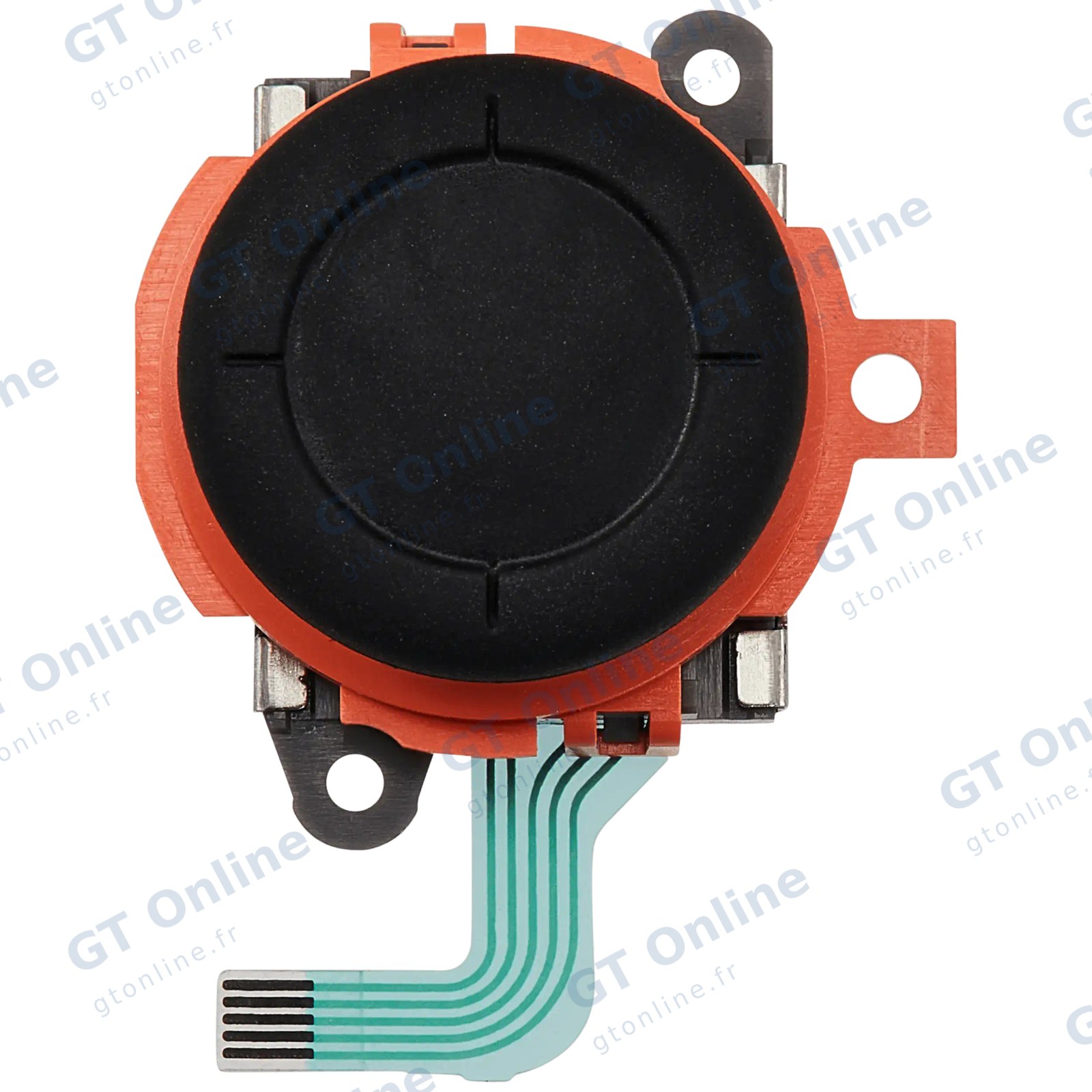 Capuchon de joystick 3D pour manette Joy-Con Nintendo Switch 2 (orange)