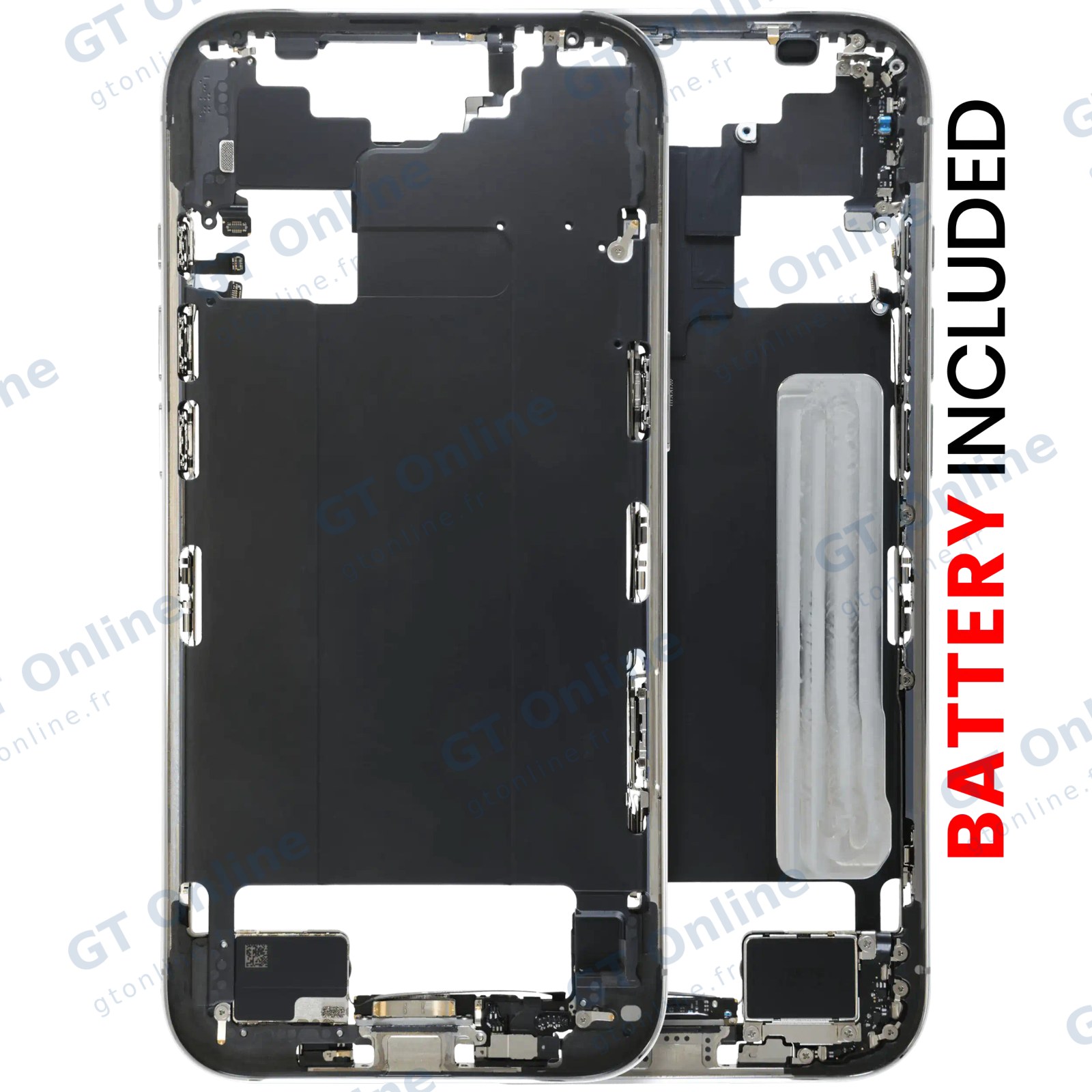 Châssis pour Apple iPhone Air (origine, US / CA Version, blanc)