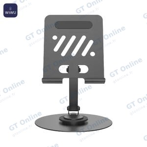Support pour Smartphone et Tablette Wiwu ZM-013 Rotatif Gris