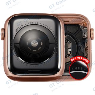Châssis pour Apple Watch Series 5 (44MM) (origine d'occasion — grade A, version GPS, Aluminum / Gold)
