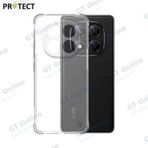 Coque Silicone Renforcée PROTECT pour Xiaomi Redmi Note 14 Pro 4G Transparent
