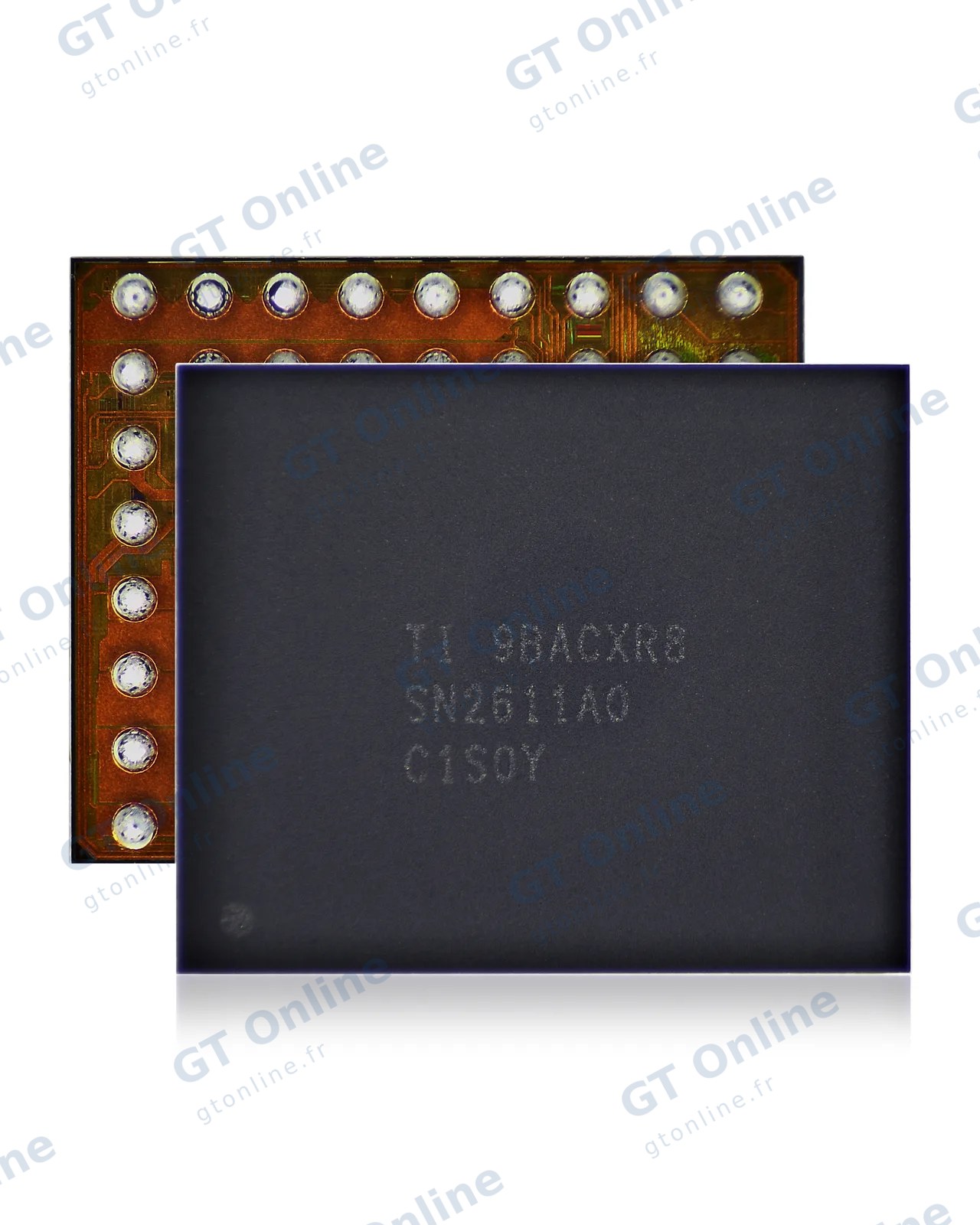 Pièce à microsouder pour Apple iPhone 11 / 11 Pro / 11 Pro Max / 12 / 12 Mini / 12 Pro / 12 Pro Max (SN2611A0) (Yangtze)