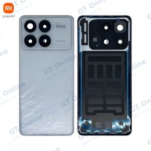 Cache Arrière Original Xiaomi Poco F6 Pro 5G 5600270N1100 Blanc