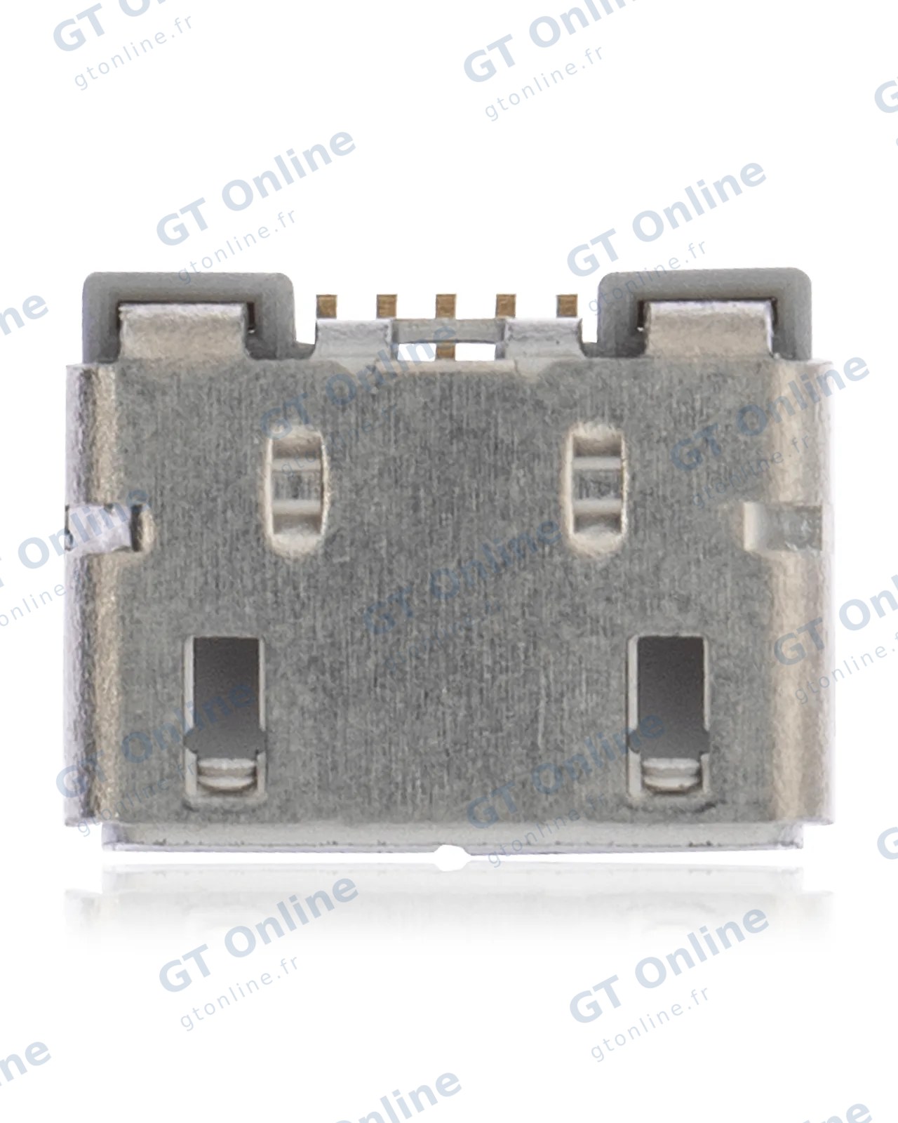 Connecteur de charge à souder — format Micro A, 5 broches, 4 points de fixation (C175)