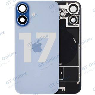 Vitre arrière pour Apple iPhone 17 (origine d'occasion — grade A, Mist Blue)