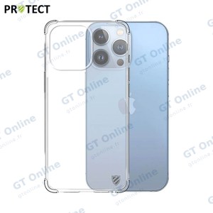 Coque Silicone Renforcée PROTECT pour Apple iPhone 13 Pro Transparent