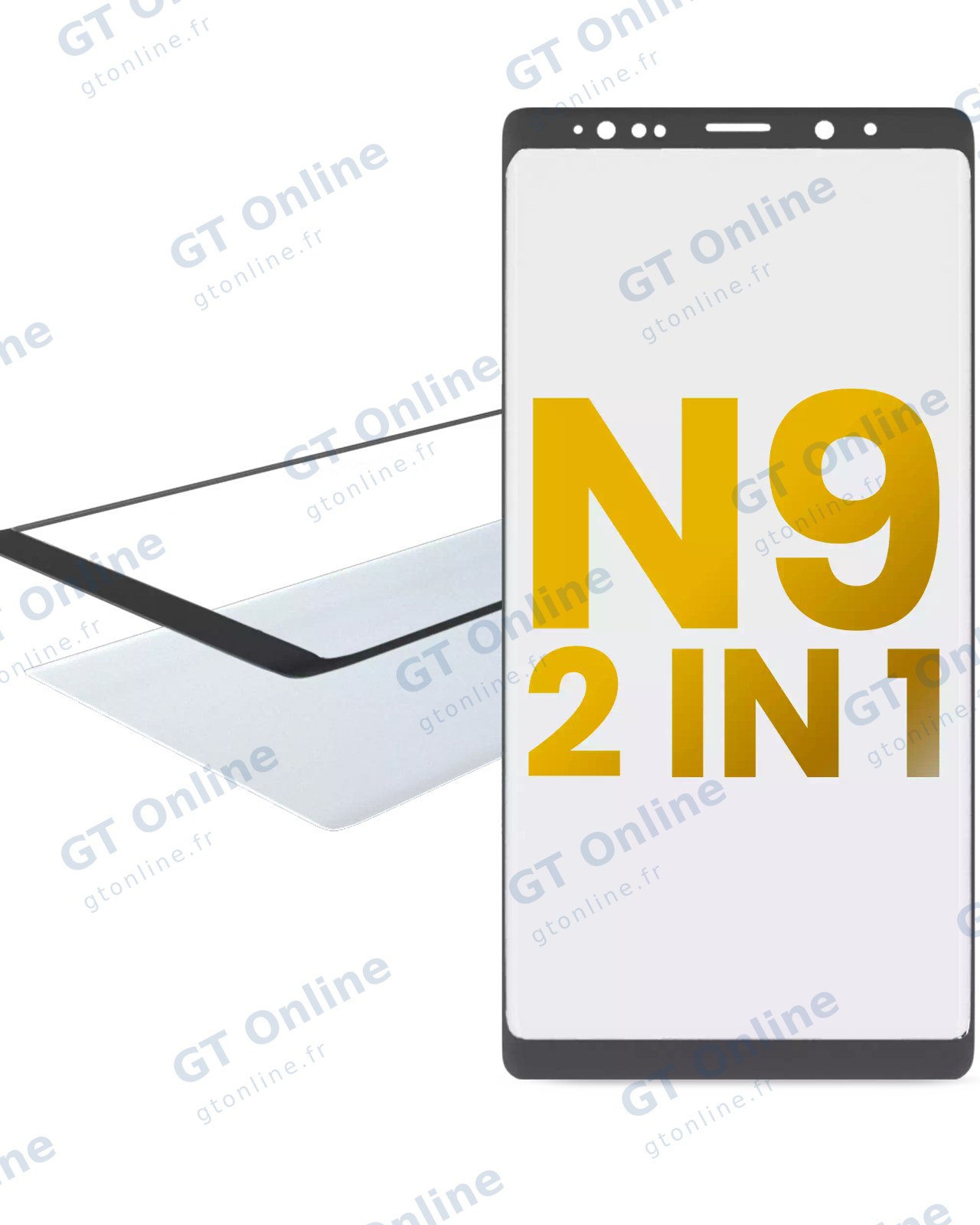 Vitre d’écran avec OCA pour Samsung Galaxy Note 9