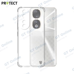 Coque Silicone Renforcée PROTECT pour Honor 90 5G Transparent