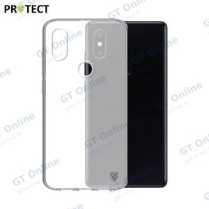 Coque Silicone PROTECT pour Xiaomi Mi Mix 2S Transparent