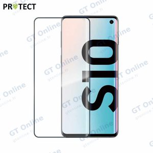 Verre Trempé Intégral PROTECT pour Samsung Galaxy S10 G973 Noir